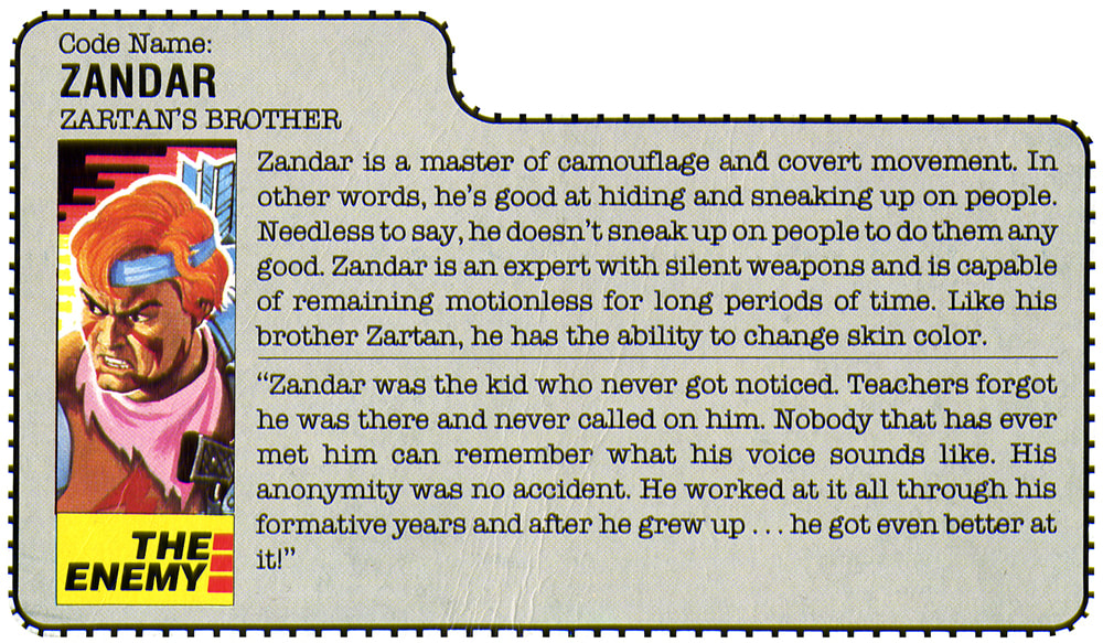 Zandar Dreadnok 3 3/4" Action Figure