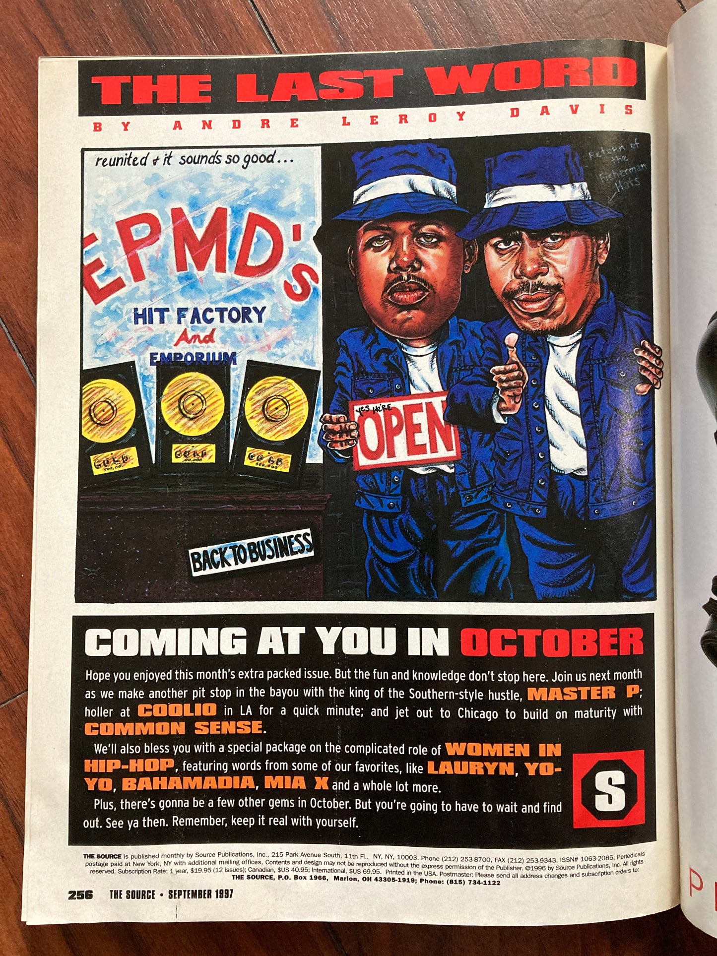 The Source Magazine September 1997 Puff Daddy - MoSneaks Shop Online