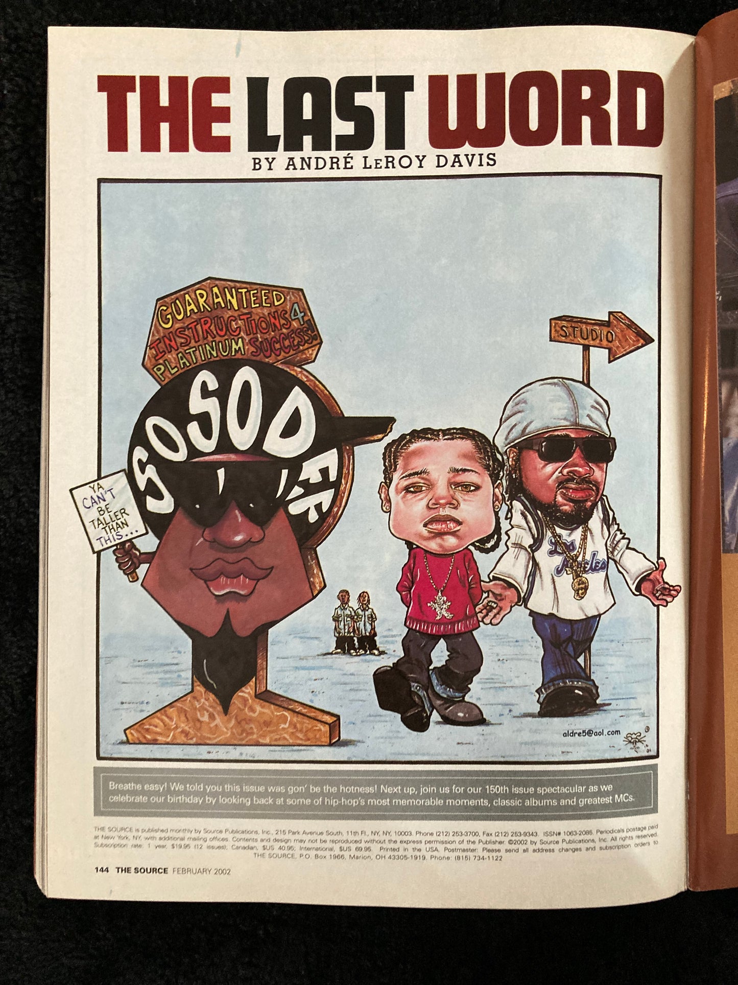 The Source Magazine February 2002 Jermaine Dupri