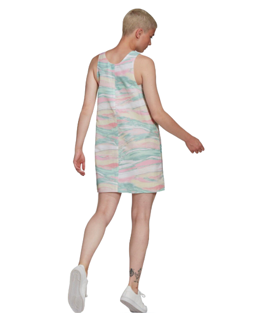 Adidas Original Marbled Print Tank Dress Women