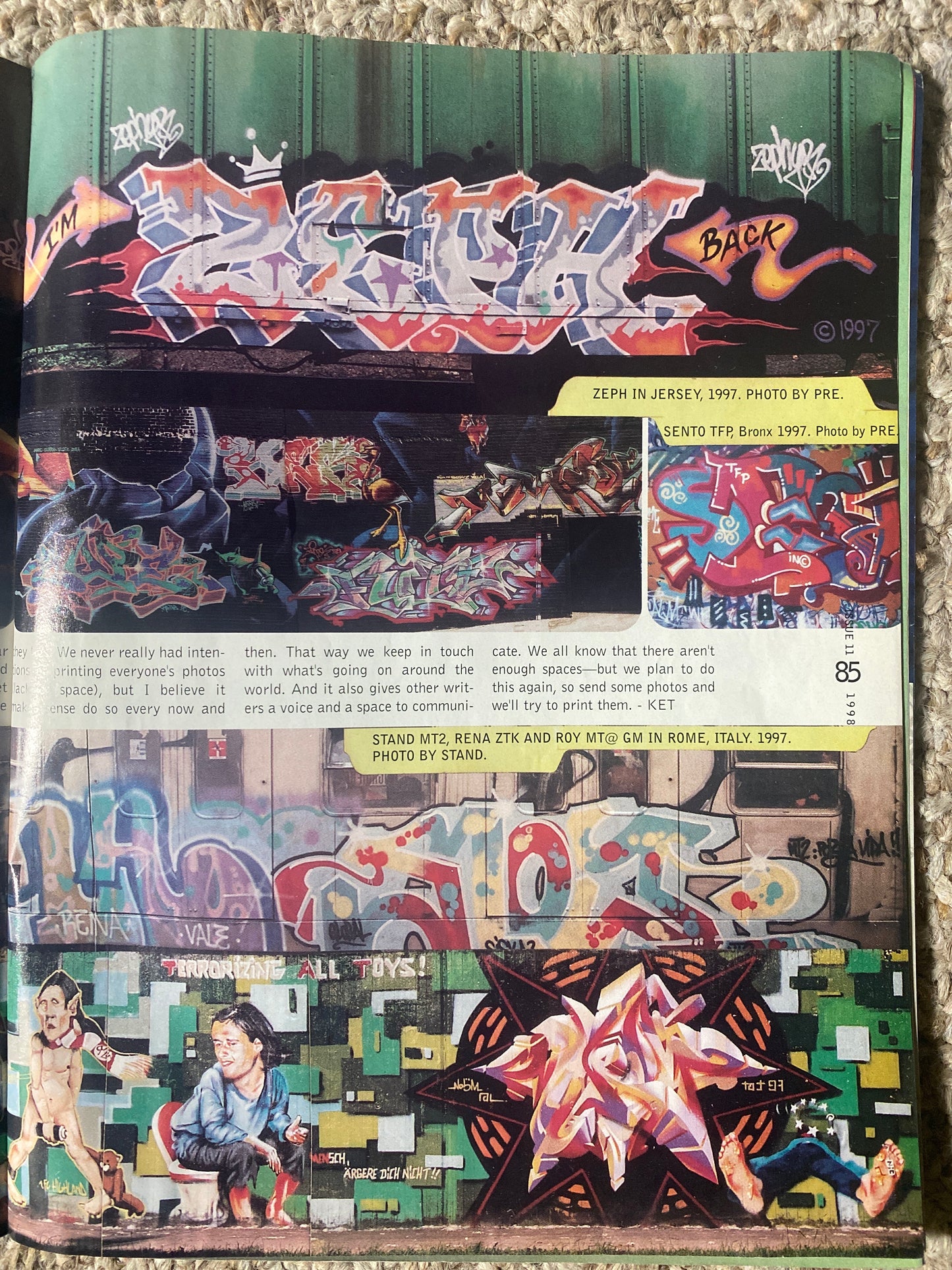 Stress Magazine Feb/March 98’ Issue 11 Fat Joe