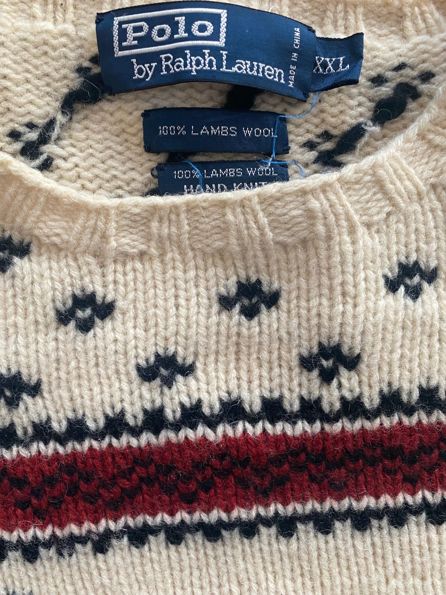 Polo Ralph Lauren Christmas Knit Sweater Men XXL - MoSneaks Shop Online