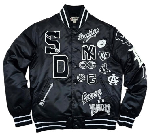 SD Sport Satin NLB Patch Jacket Men