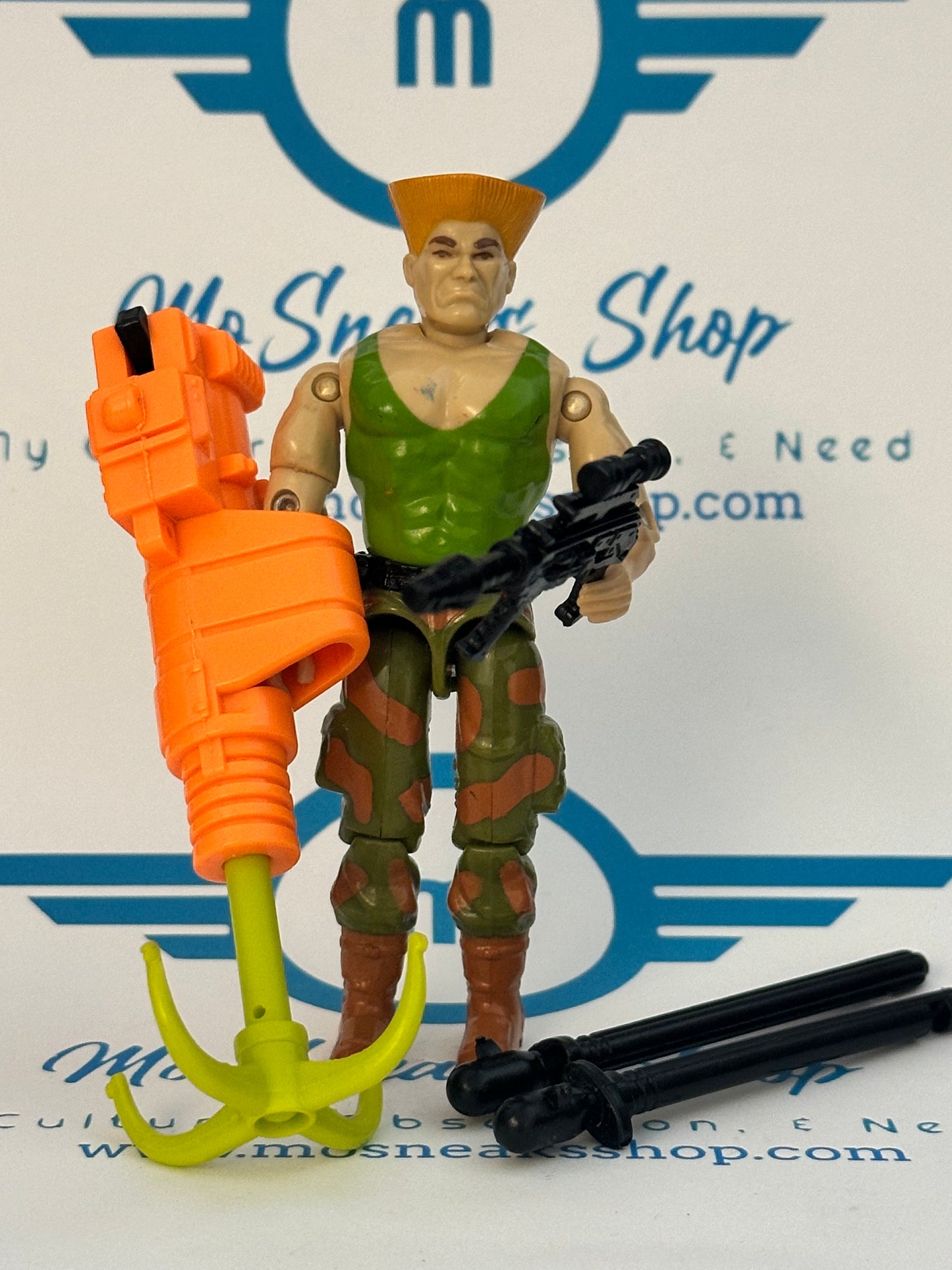 Guile 3 3/4” G.I.Joe Action Figure