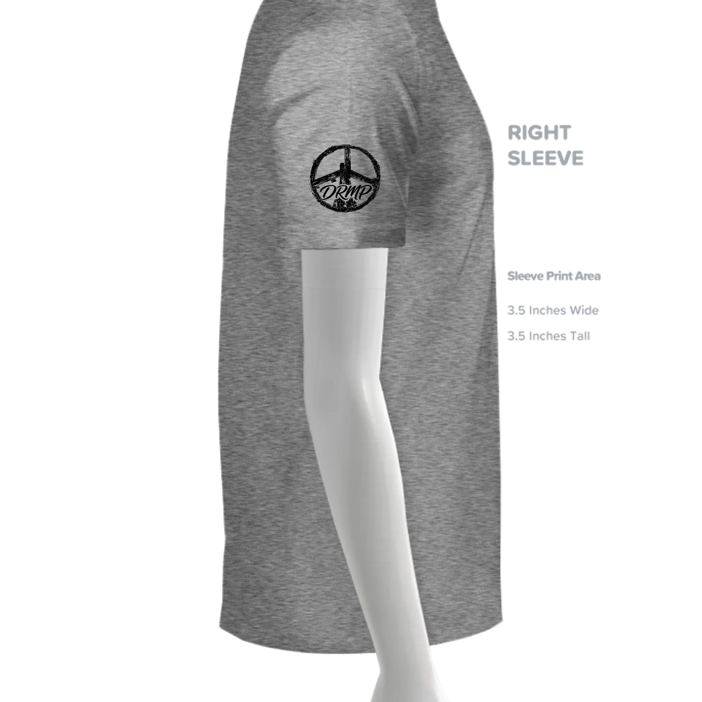 GRAPHITE HEATHER - G640 - SLEEVE_RIGHT