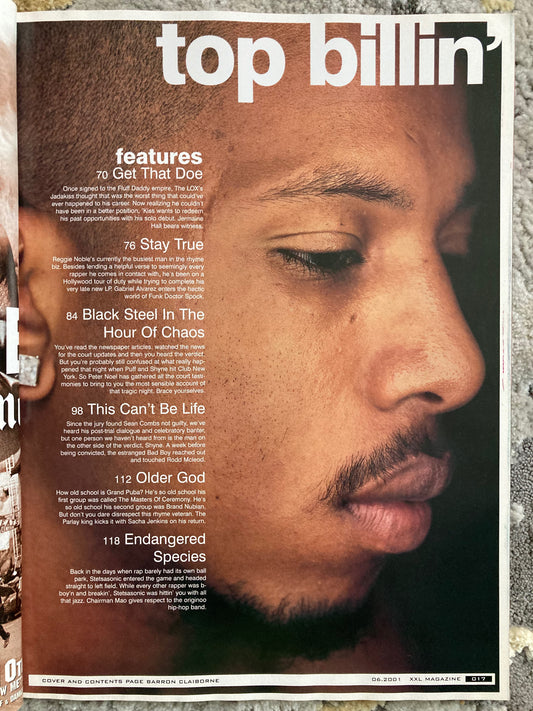 XXL Magazine June 2001 Shyne - MoSneaks Shop Online