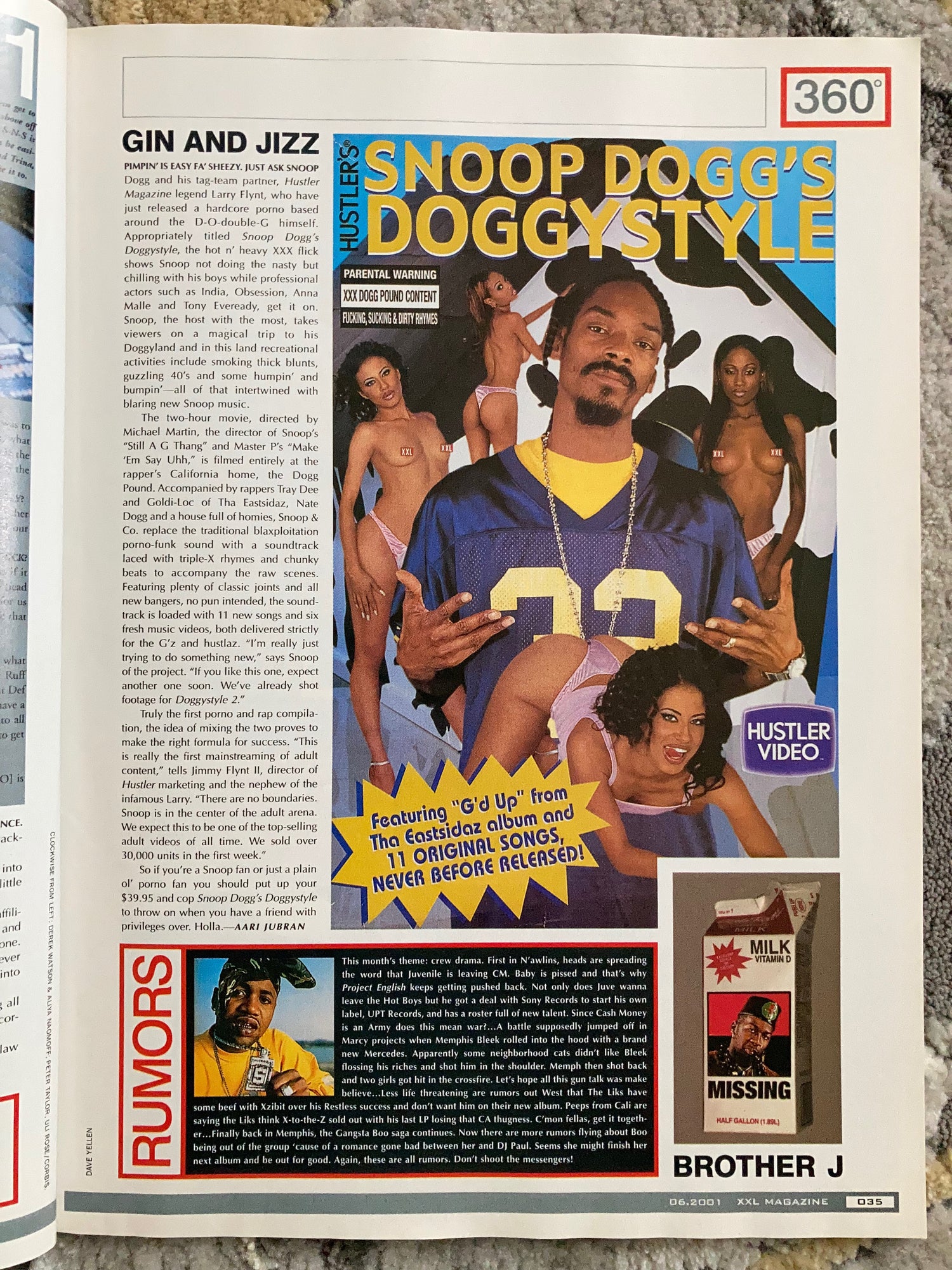 XXL Magazine June 2001 Shyne - MoSneaks Shop Online
