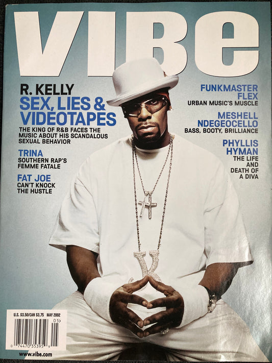 Vibe Magazine May 2002 R. Kelly - MoSneaks Shop Online