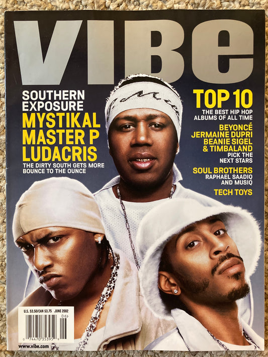 Vibe Magazine June 2002 Mystical/Master P/Ludacris - MoSneaks Shop Online