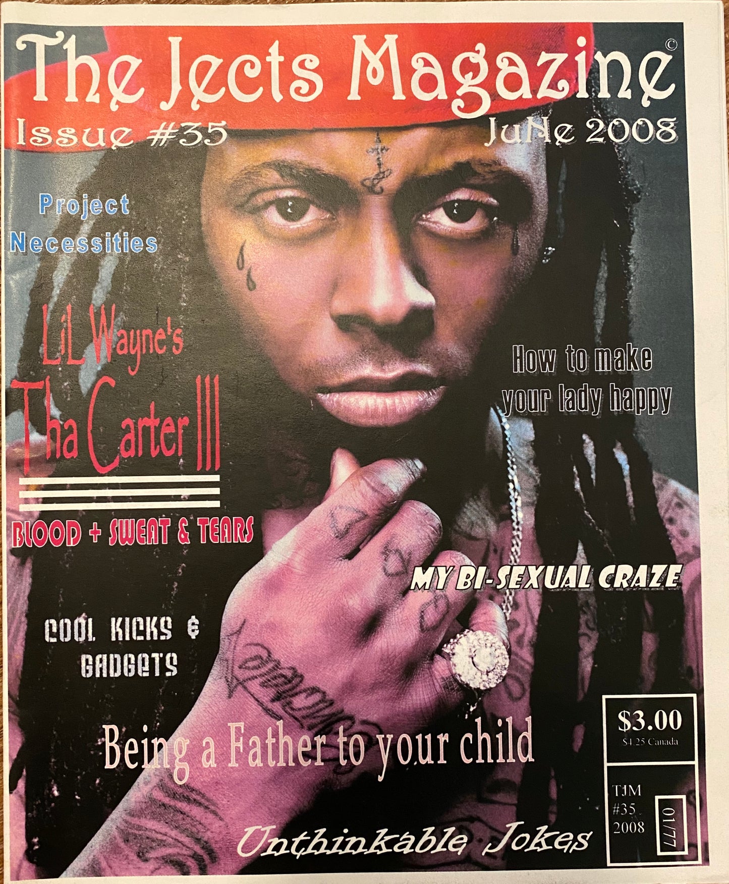 The Jects Magazine Issue 35 Lil Wayne - MoSneaks Shop Online