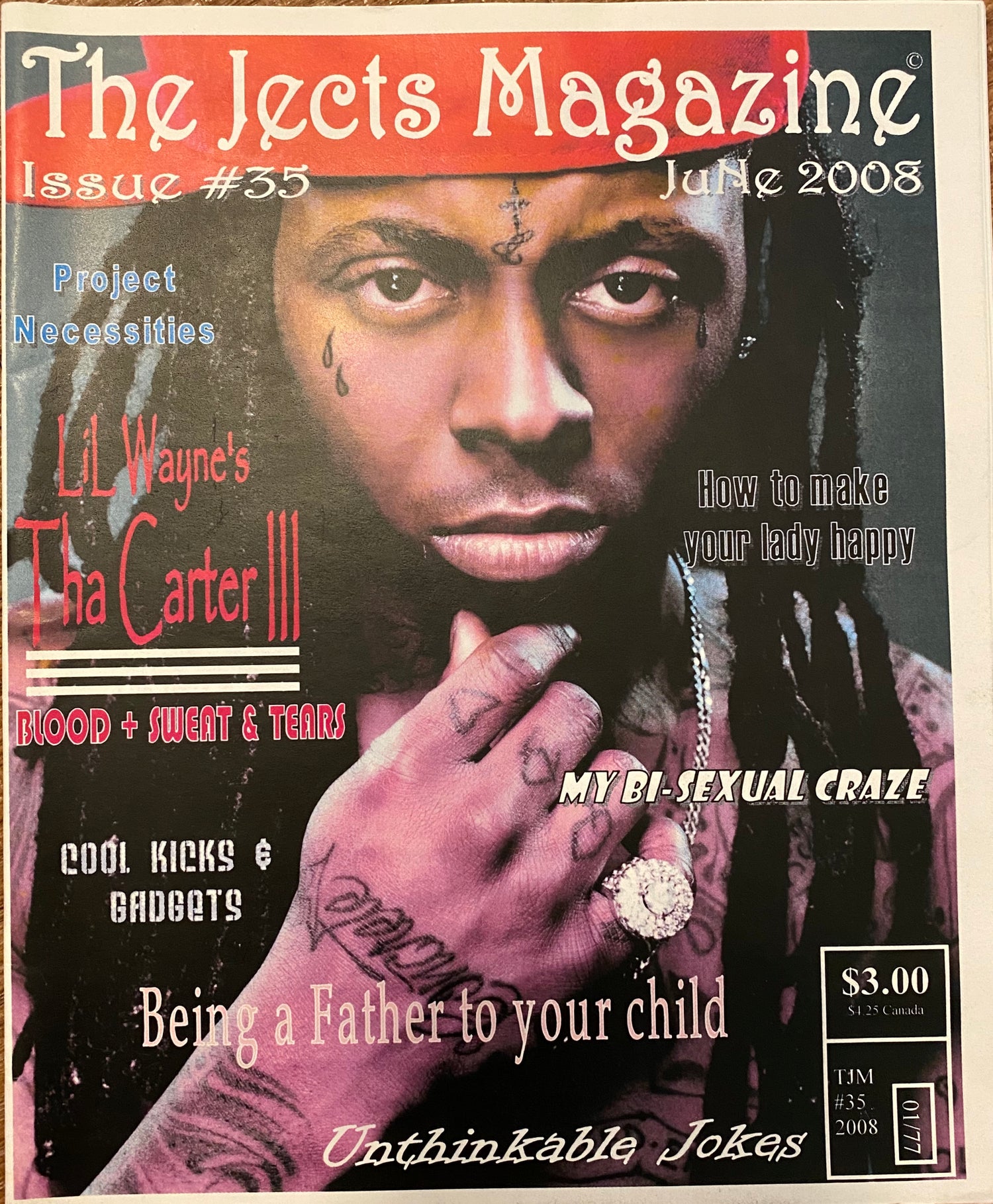 The Jects Magazine Issue 35 Lil Wayne - MoSneaks Shop Online