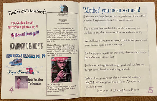 The Jects Magazine Issue 35 Lil Wayne - MoSneaks Shop Online