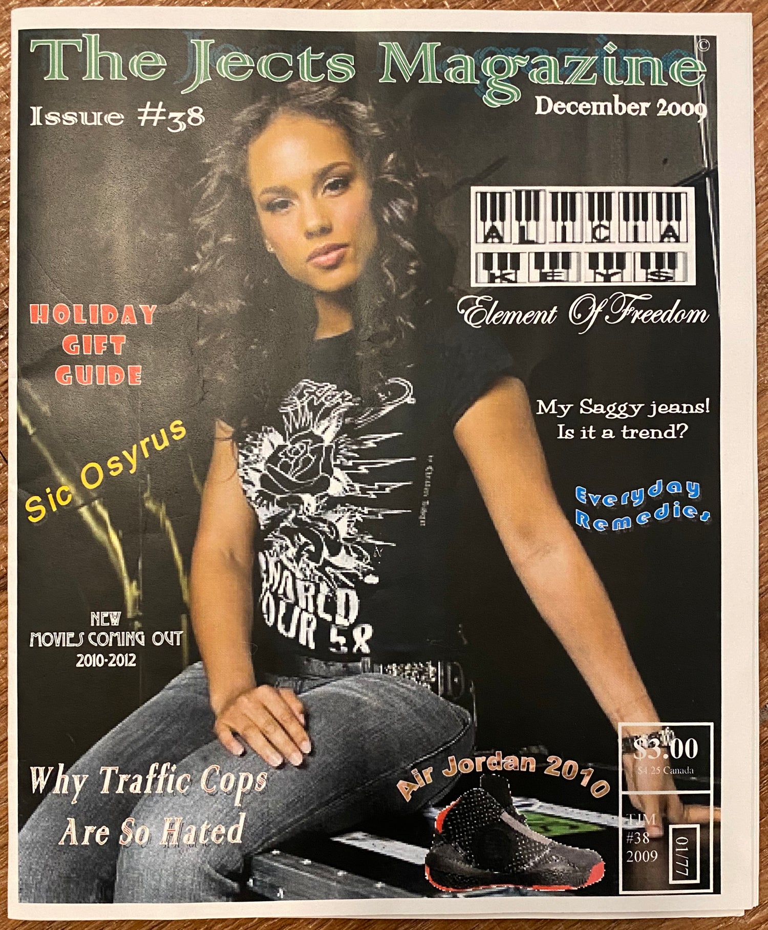 The Jects Magazine Issue 38 Alicia Keys - MoSneaks Shop Online