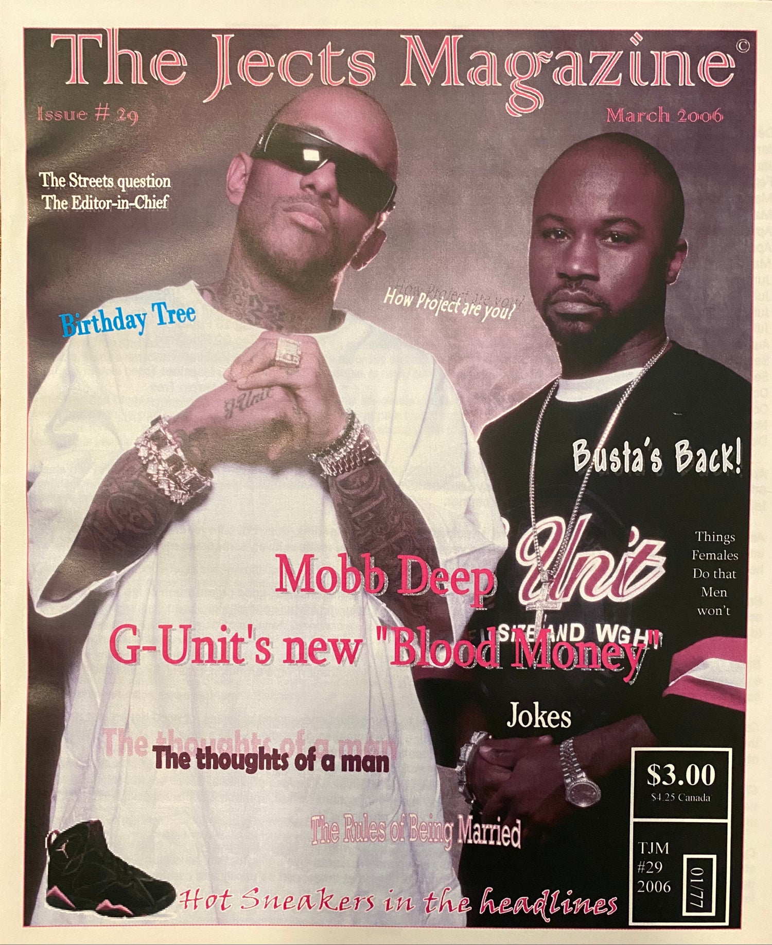The Jects Magazine Issue 29 Mobb Deep - MoSneaks Shop Online