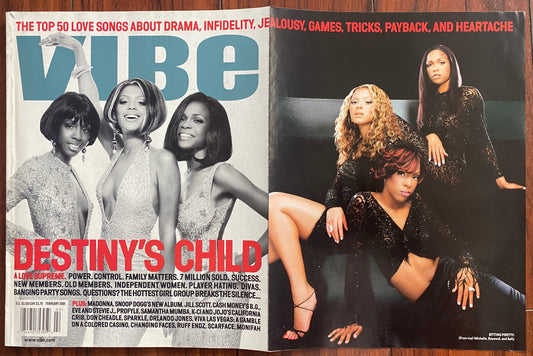 VIBE Magazine February 2001 Destiny'S Child - MoSneaks Shop Online