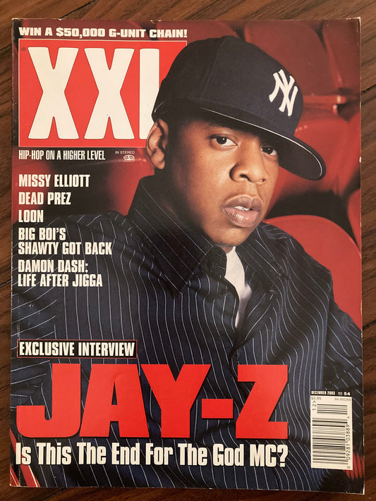 XXL Magazine December 2003 Jay-Z - MoSneaks Shop Online