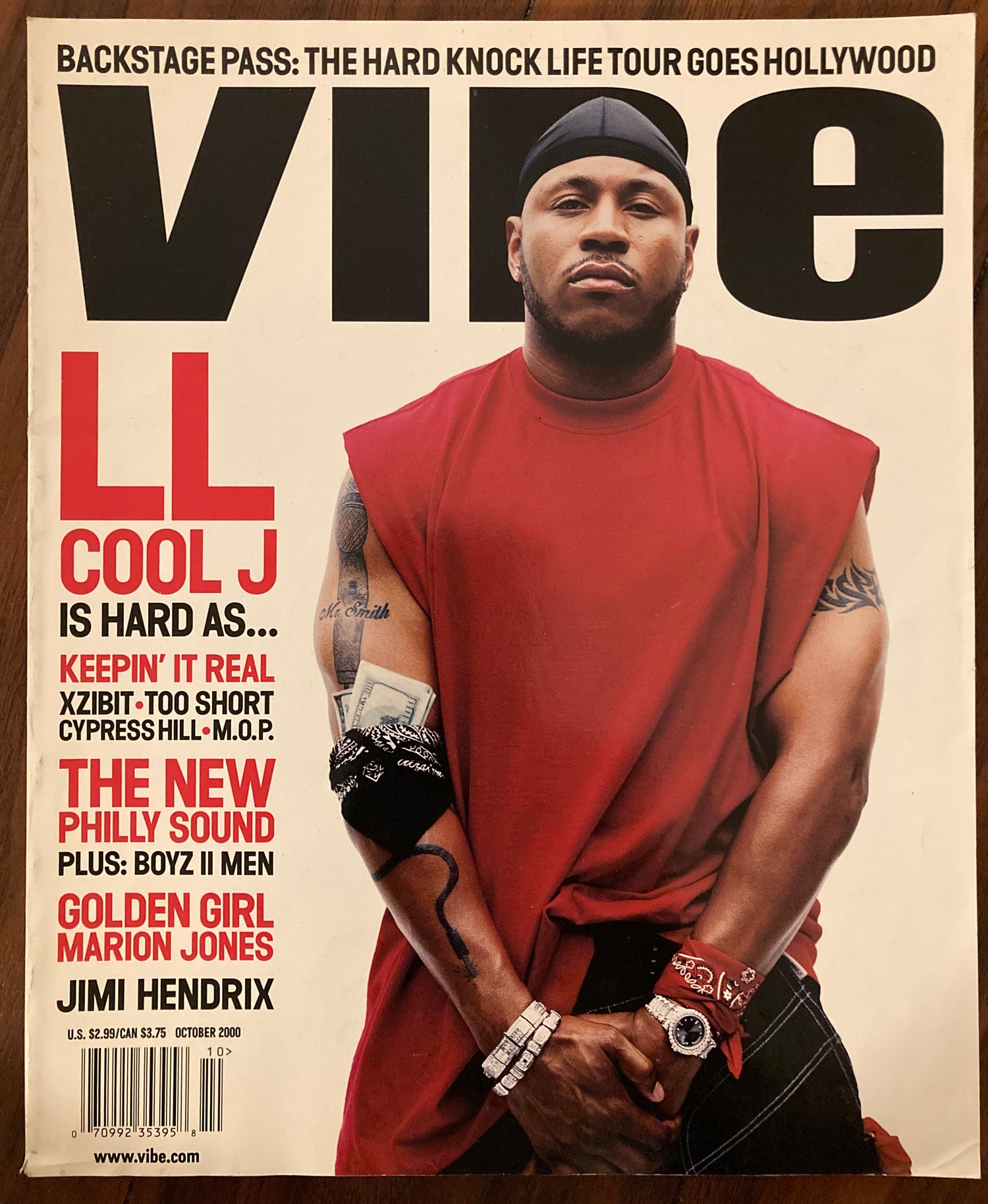 Vibe Magazine October 2000 LL Cool J - MoSneaks Shop Online