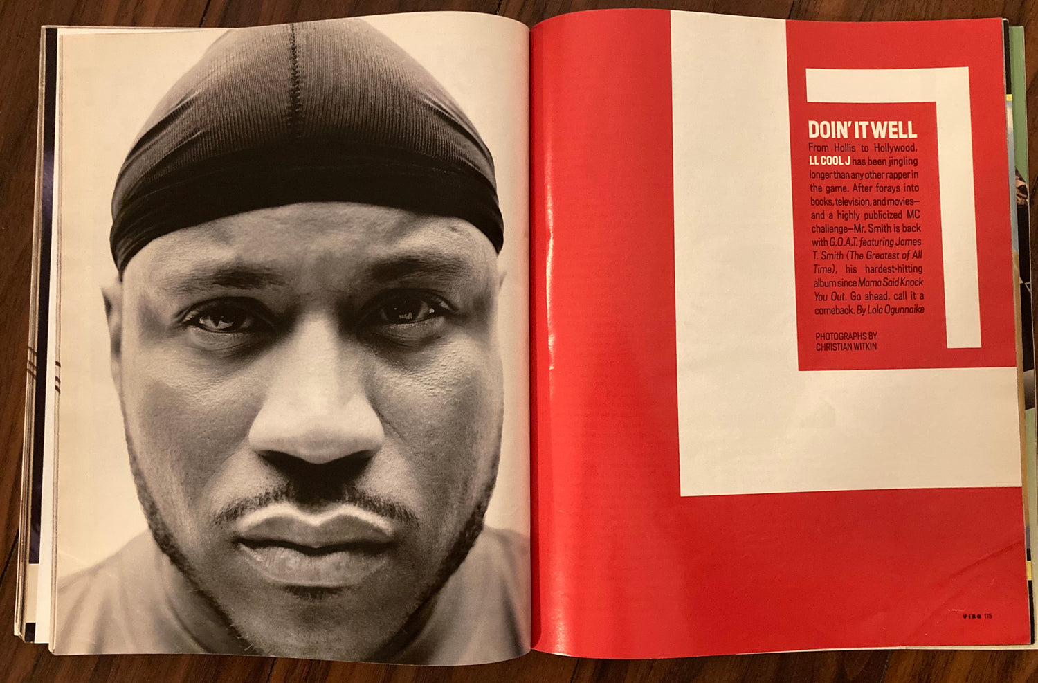 Vibe Magazine October 2000 LL Cool J - MoSneaks Shop Online