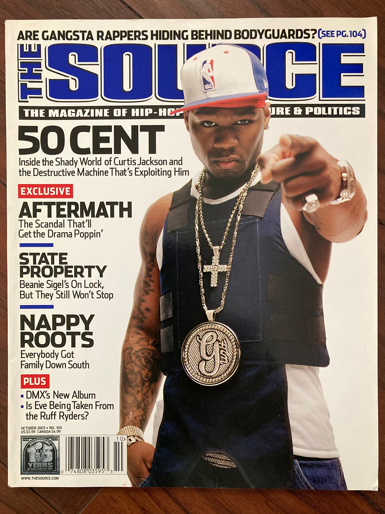 The Source Magazine October 2003 50 Cent - MoSneaks Shop Online