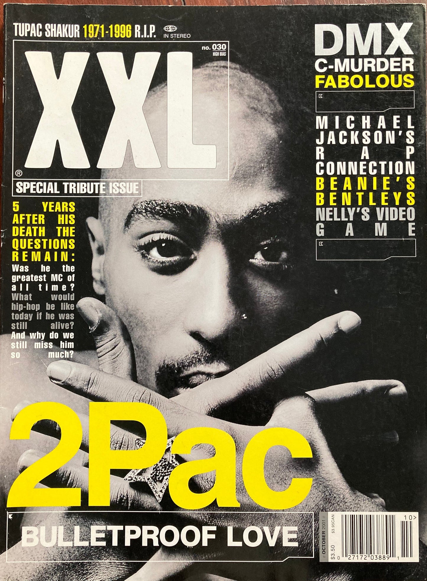 XXL Magazine October 2001 2PAC - MoSneaks Shop Online