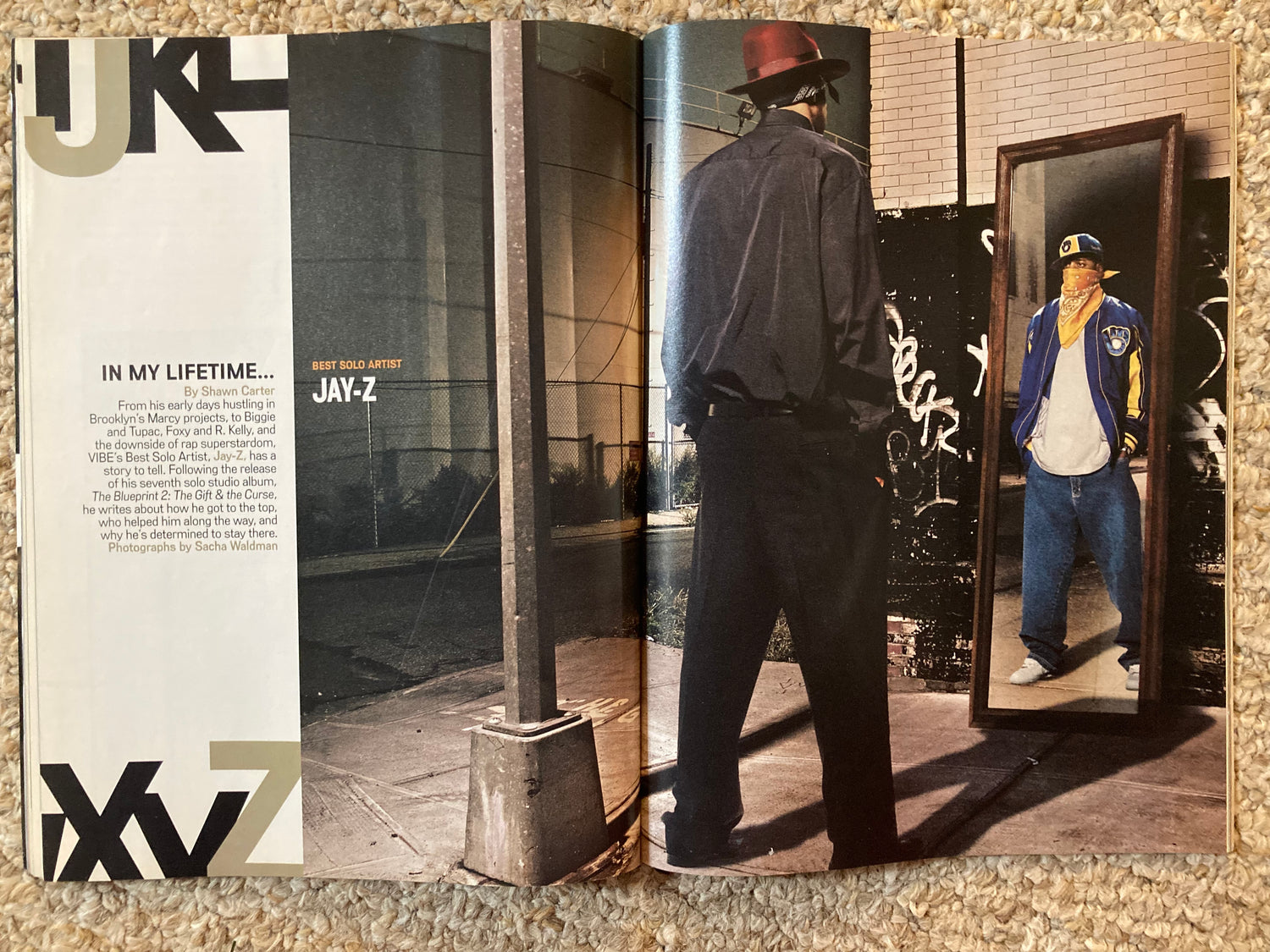 Vibe Magazine January 2003 Jay-Z - MoSneaks Shop Online