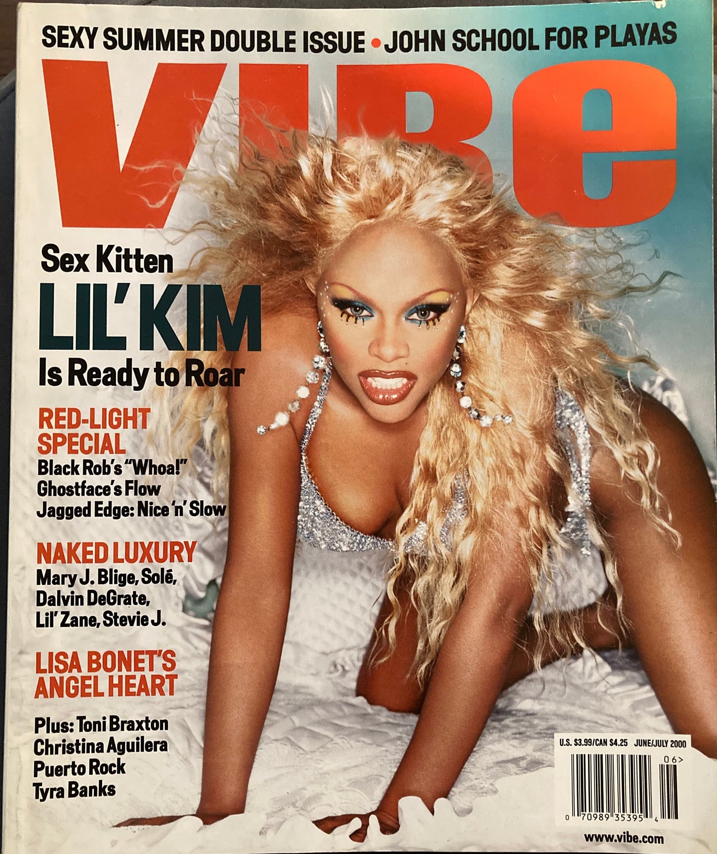 Vibe Magazine June/July 2000 Lil' Kim - MoSneaks Shop Online