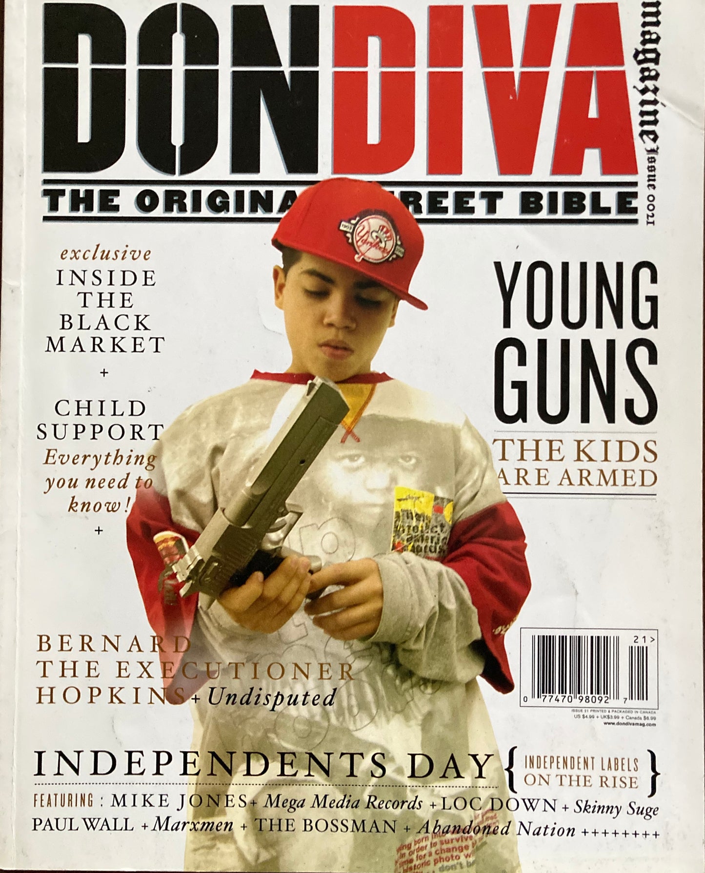 Don Diva Magazine Issue 0021 Young Guns - MoSneaks Shop Online