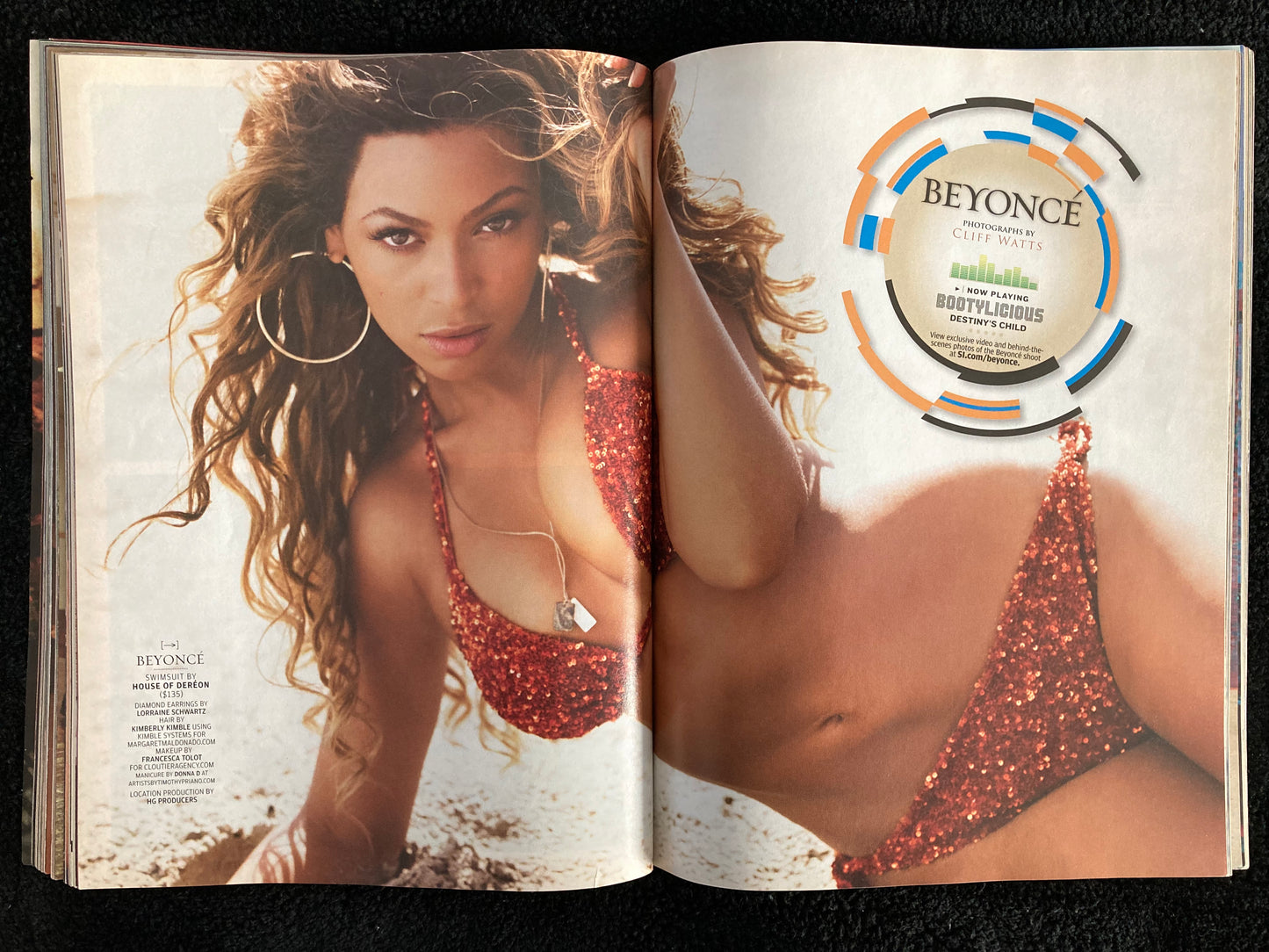 Sports Illustrated Swimsuit Winter 2007 Beyonce