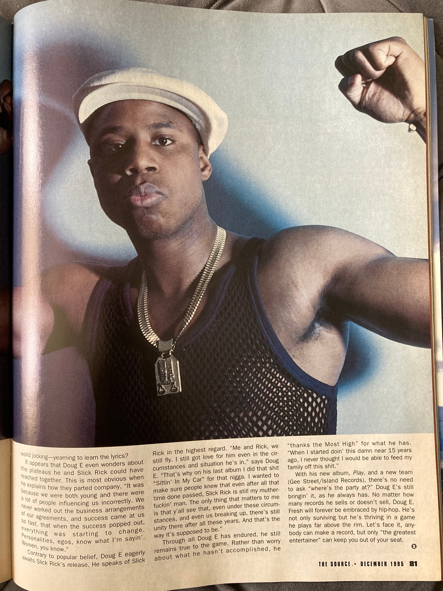 The Source Magazine December 1995 No. 75 LL Cool J