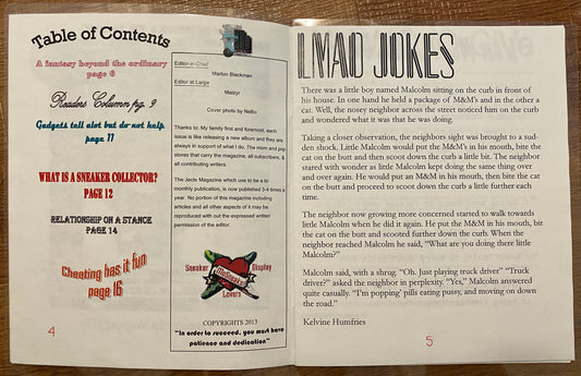 The Jects Magazine Issue 42 MoSneaks - MoSneaks Shop Online