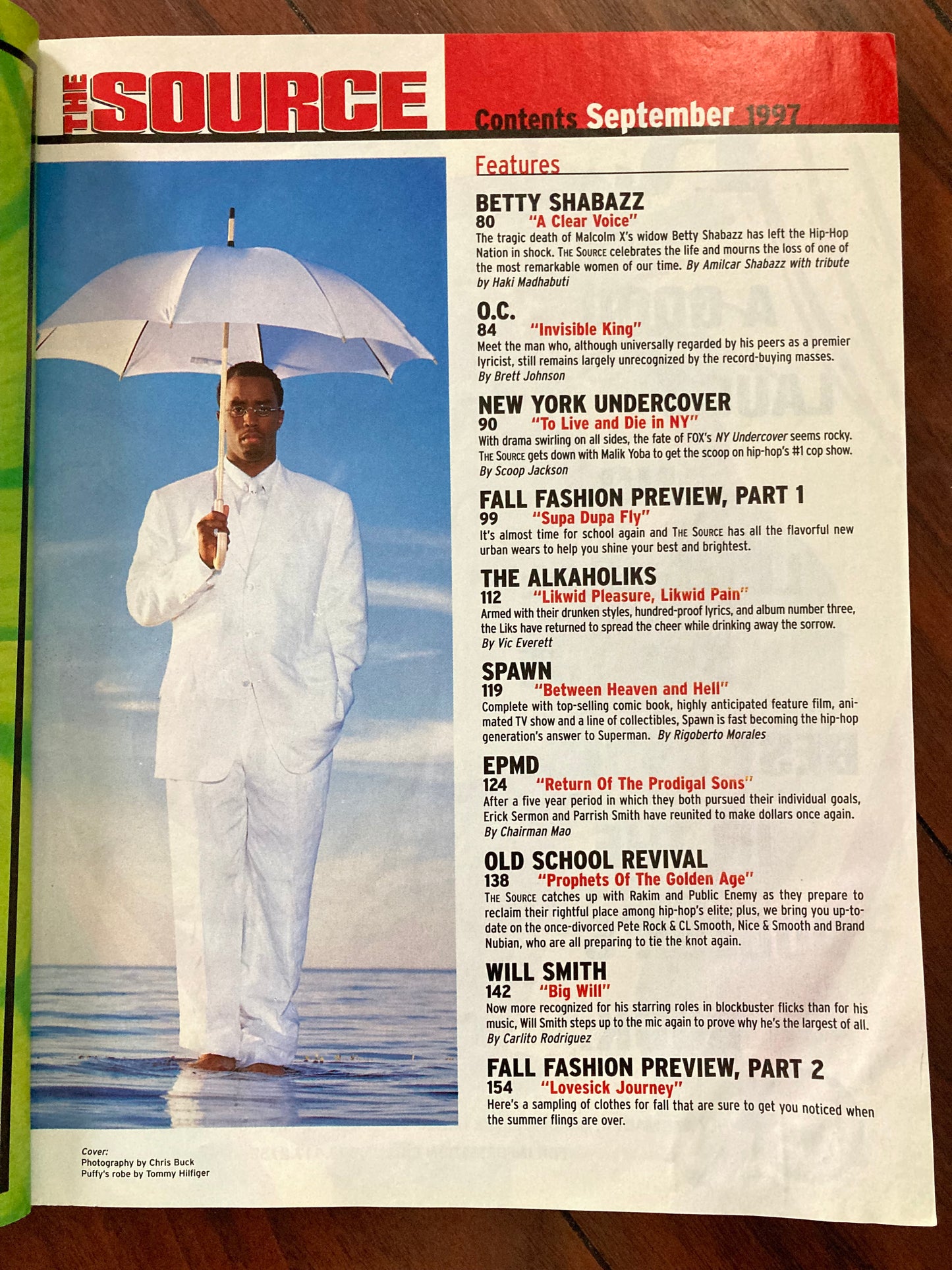 The Source Magazine September 1997 Puff Daddy - MoSneaks Shop Online