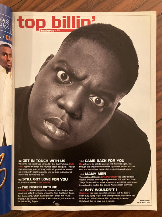 XXL Magazine April 2003 Notorious B.I.G. - MoSneaks Shop Online